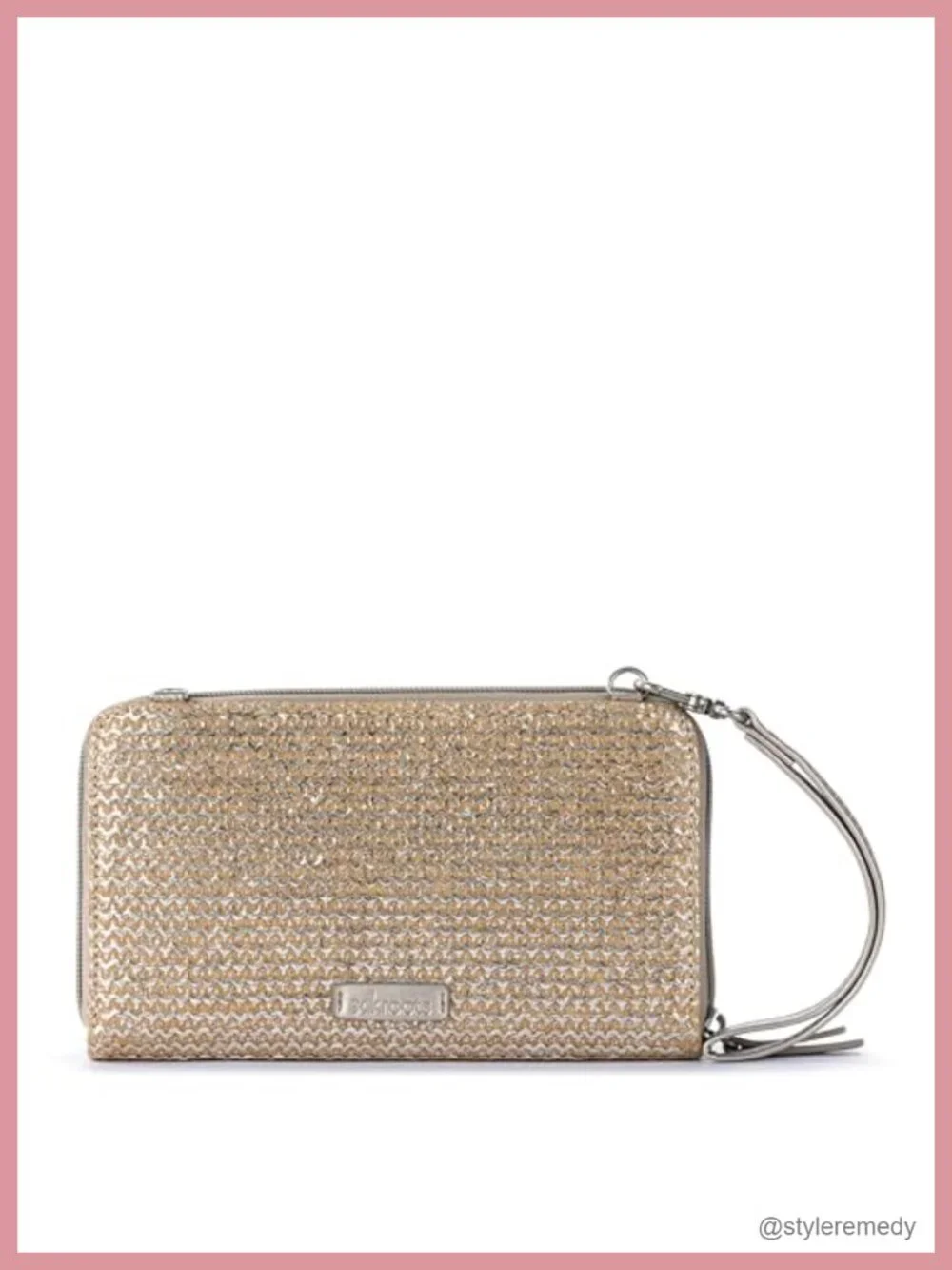 Smartphone Crossbody Purse Convertible Wristlet with Zipper